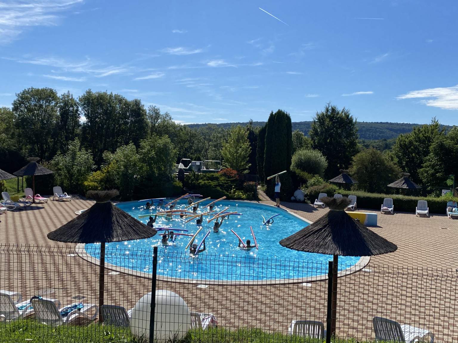 Aquagym pour un réveil dynamique.